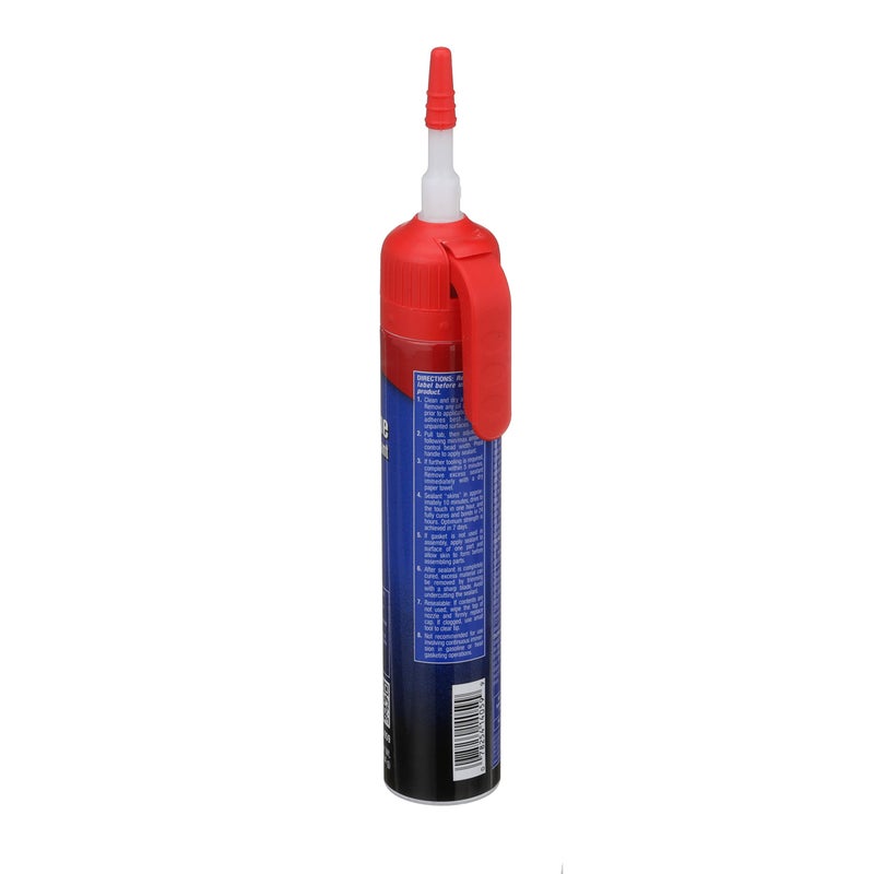 CRC RTV Silicone Sealant 14059 â€“ 6.5 Wt Oz., Red, General Purpose High Temperature Gasket Sealant - Image 4